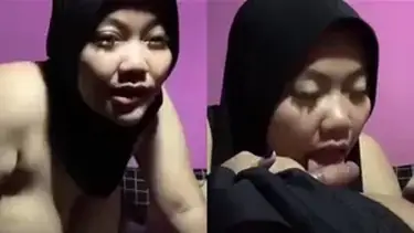 Ukhti Hijab Semok Cantik Pasrah Doggy Kasur